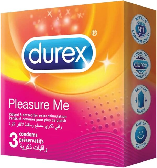 Durex Pleasure Me Condom 3's Pack