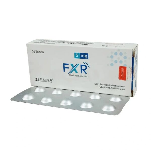 FXR Tablet
Obeticholic Acid
5 mg
Beacon Pharmaceuticals PLC